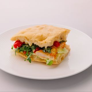 Фокачча с филе цыплёнка