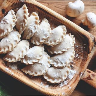 Вареники с картофелем и грибами (0.5кг)