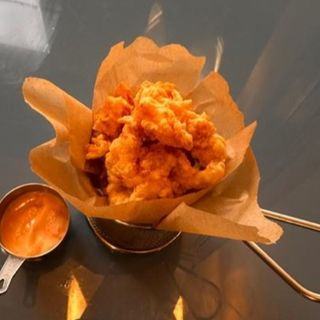 Креветки «Попкорн» с взрывным соусом