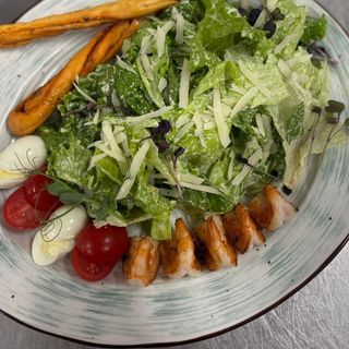 Цезарь с креветками