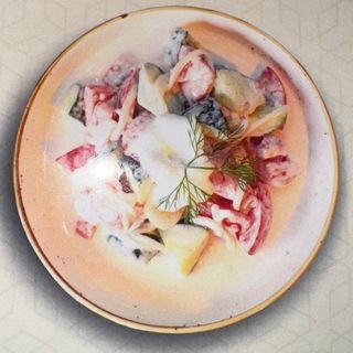 Фирменный салат Үш тандыр