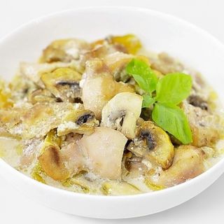 Курица с грибами