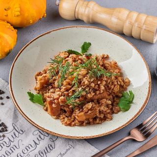 Гречка с грибами (150 гр)