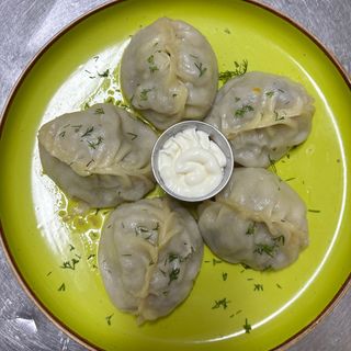 Манты с рубленым мясом