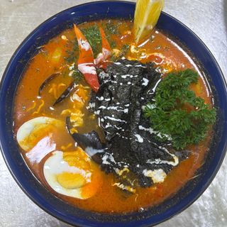 Рамен с морепродуктами (480г)