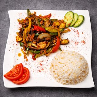 Мясо по-Тайски+компот 0.5 в подарок