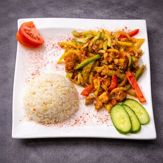 Курица по-Тайский+компот 0.5 в подарок