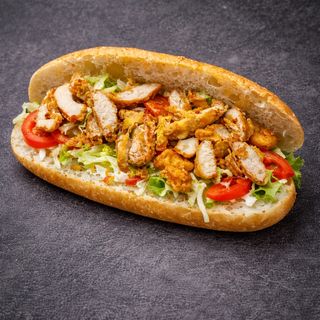 Crispy chicken в батоне+0.5 компот в подарок