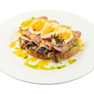 Тост с ветчиной