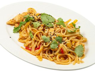 Удон с курицей