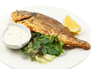 Дорадо на гриле