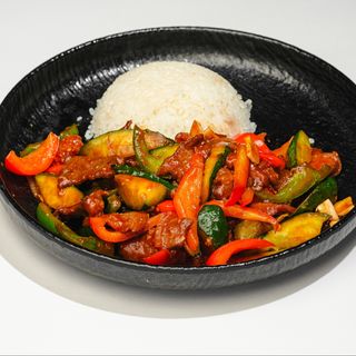 Мясо по тайски с говядиной