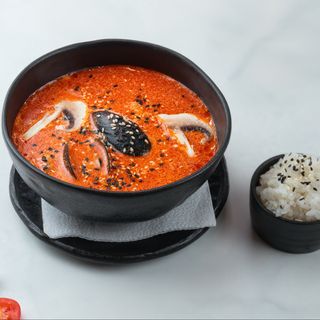 Суп "Том - Ям" с креветками