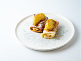 Блины с творогом