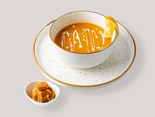 Крем-суп чечевичный