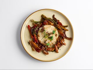 Курица терияки  с рисом