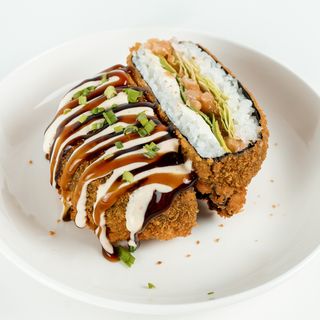 Бургер Ролл с Лососем