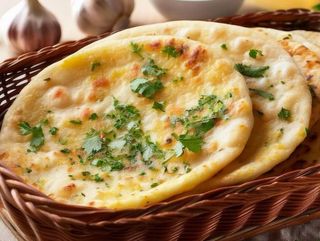 Чесночная лепешка