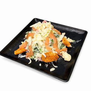 Цезарь с семгой