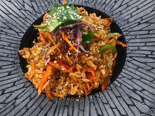 Рис в японском стиле