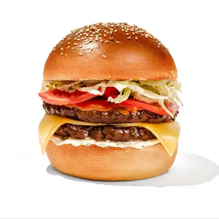 Двойной Hot Beef Чизбургер
