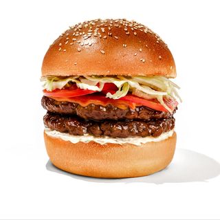 Говяжий гамбургер двойной(340г)