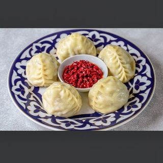 Манты с говядиной