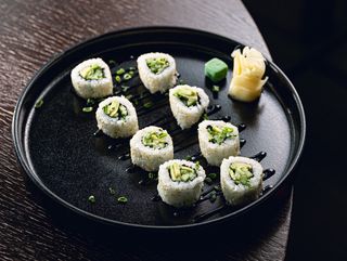 Вегетарианский ролл 4 штуки (120г)