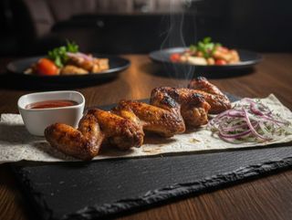 Шашлык из куриных крыльев