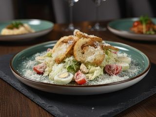 Цезарь с курицей