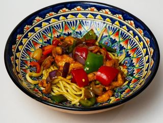 Жейру Лагман (курица)(жаренный) (550г)