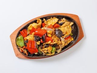 Курица с грибами