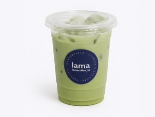 Айс матча латте на альтернативном молоке