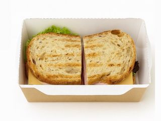 ПП сэндвич на цельнозерновом хлебе