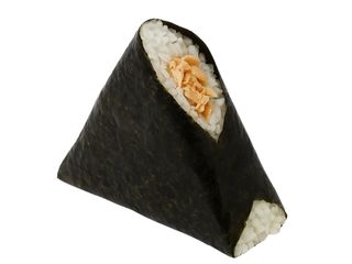 Онигири с лососем