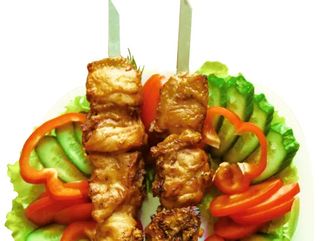 Шашлык из окорочки