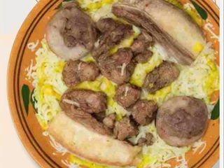 Плов с казы и субе