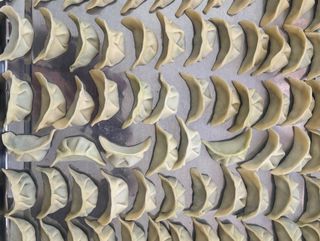 Жаузы с жусаем и мясом 1кг