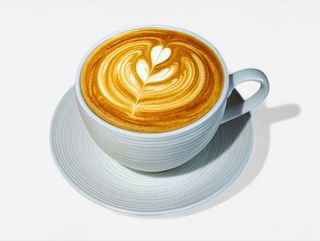 Латте с домашней апельсиновой карамелью (450мл)