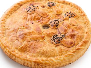 Пирог стандарт с курицей и грибами (1кг)