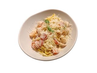 Паста с креветками