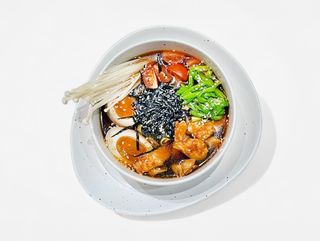 Рамен с курицей