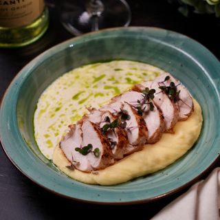 Филе курицы с картофельным пюре