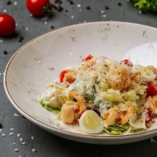 Цезарь с креветками