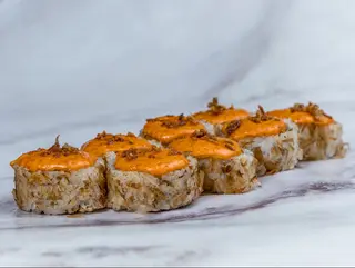 Запеченный ролл Фудзи