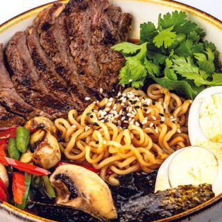 Рамен с курицей