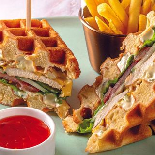 Сэндвич из вафли