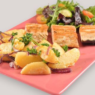 Горбуша на гриле