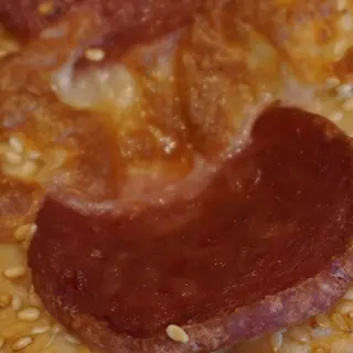 Симит с сыром и колбасой