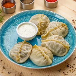 Манты с говядиной (480г)